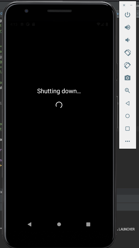 android emulator shuts down mac